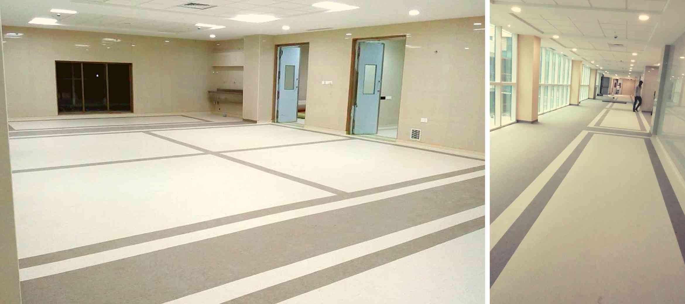 Cheap vinyl flooring, Arving eye Hospital chennai flooring by indiana flooring